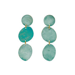 Oval stud earrings by Sibilia
